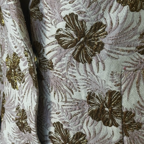 ASOS Metallic Floral Embroidered Slim Coat
Size 0 New With Tags! - Picture 13 of 13